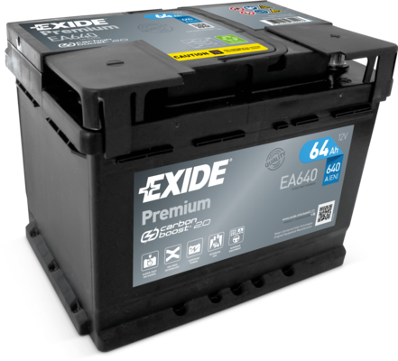 Аккумулятор exide premium ea640