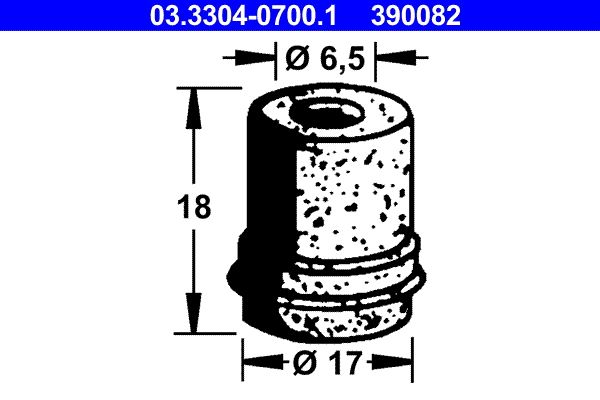 Uzávěr nádržky na brzdovou kapalinu ATE 03.3304-0700.1